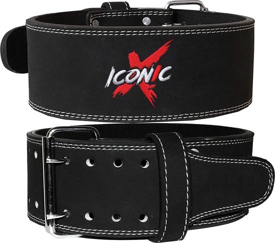 Iconicx Ceinture à levier d'haltérophilie pour femme et homme – Ceinture d'  Power en