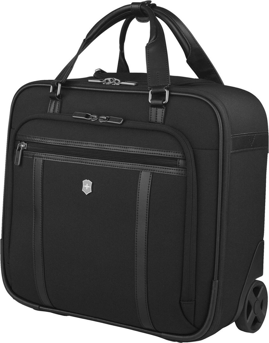 Victorinox Handbagage zachte koffer / Trolley / Reiskoffer - Werks Professional - 38 cm - Zwart