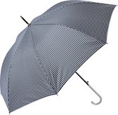 Juleeze Paraplu Volwassenen Ø 100 cm Grijs Polyester Geruit Regenscherm