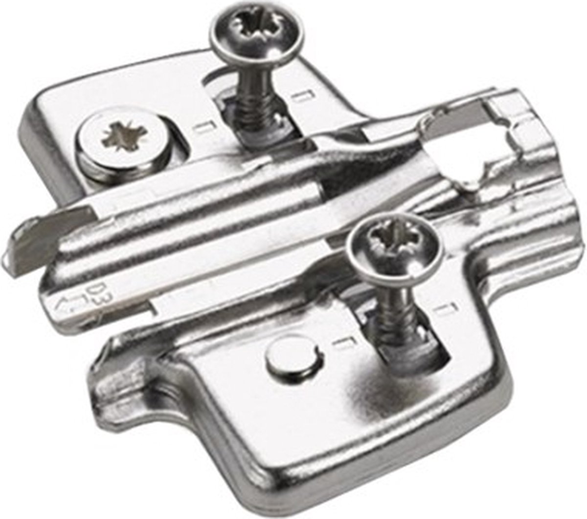Montageplaat 'Hettich Direkt' met spec. schr., D =3,0mm