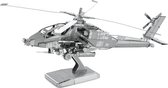 Métal Terre Modèle de construction 3D AH64 Hélicoptère Apache - Métal
