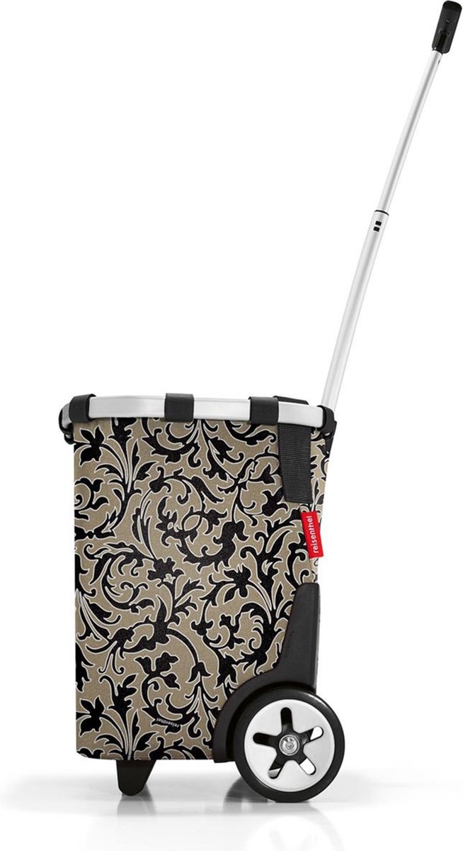Reisenthel Carrycruiser Boodschappentrolley - 40L - Baroque Marble Zwart