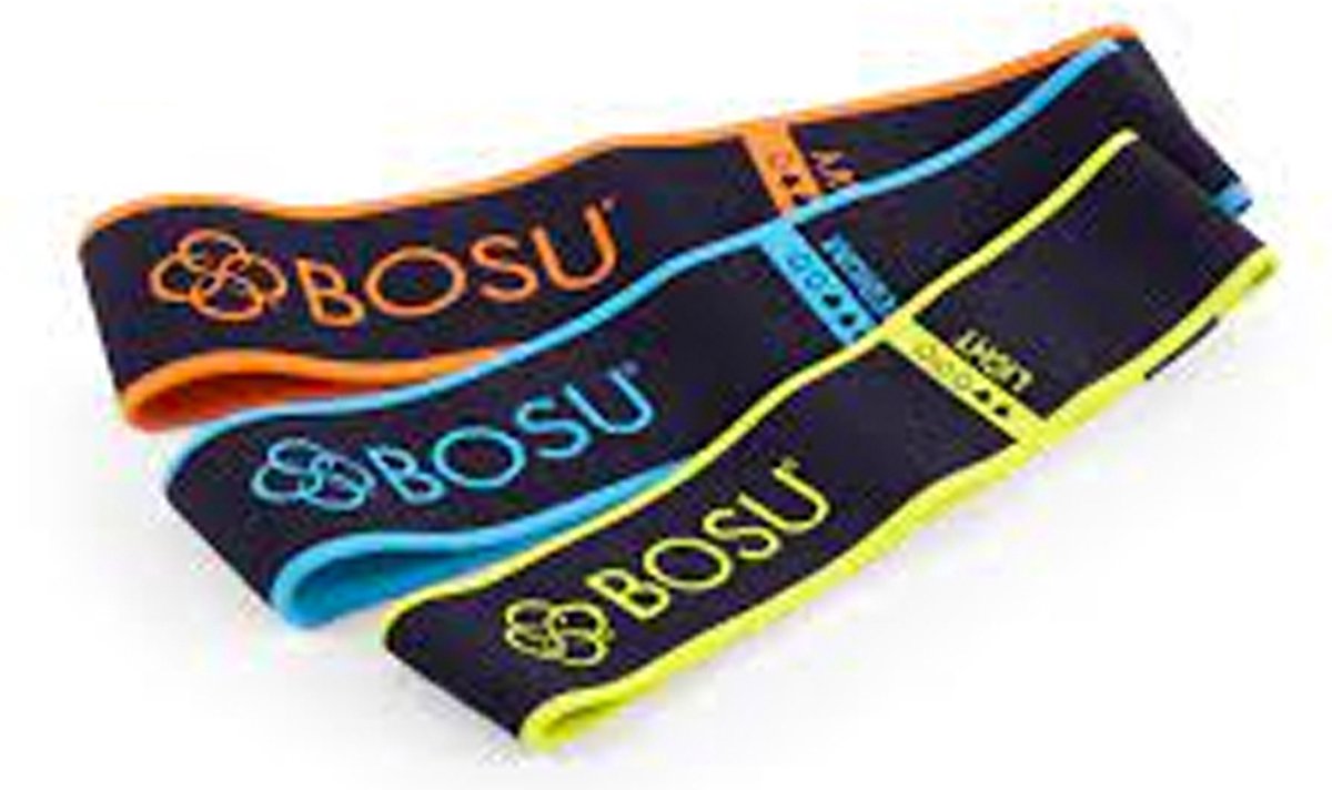BOSU Fabric Resistance Band 3-pack