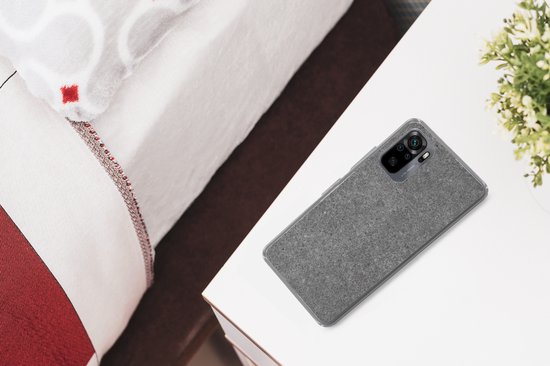 Coque Xiaomi Redmi Note 10 - Béton - Motifs - Ciment - Vintage - Texture - Rustique - Coque de téléphone en Siliconen