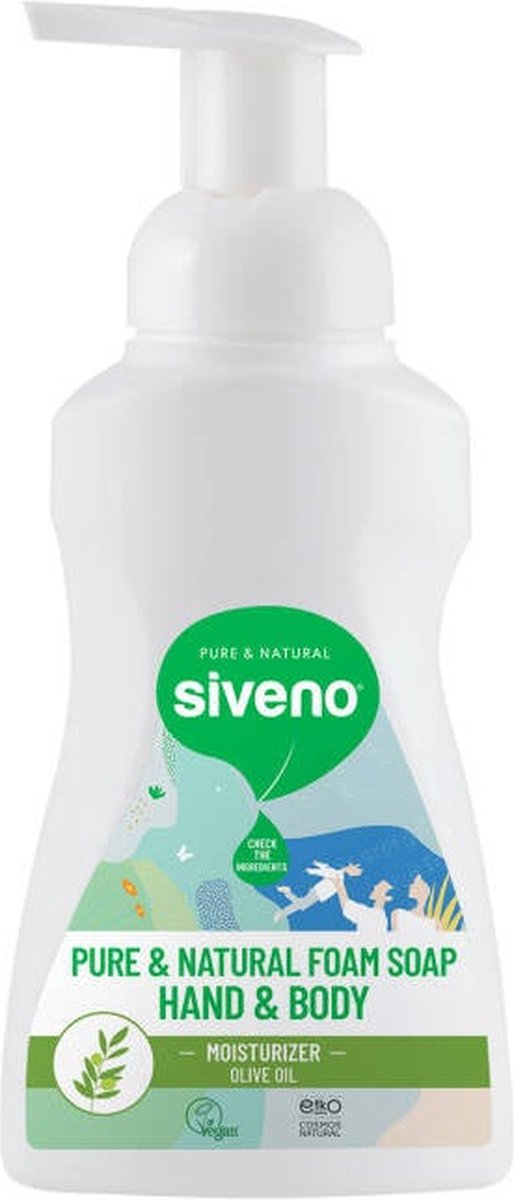 SIVENO - Hand en Lichaam Zeep - Met kokosolie en Natuurlijke Olijfolie - Olijfzeep - Hydraterend