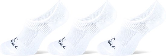 3-Pack O'Neill No-show footies unisex 719003-1010 - wit - Maat 43-46