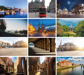 Luxe Ansichtkaarten Bremen | Ansichtkaarten zonder tekst | 10x15cm | 24kaarten | 2x12 kaarten