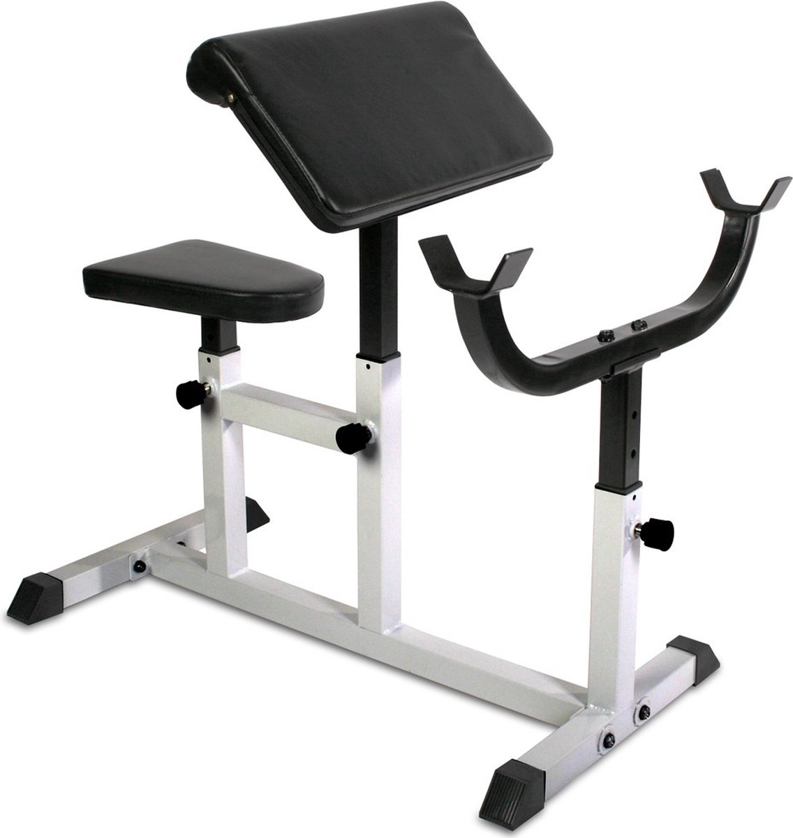 Physionics - Fitness Curlbank - Halterhouder - Verstelbaar - Curl Machine