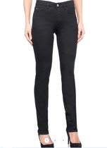 Merkloos - Jeans stretch/corrigerend - Straight fit - Normale heuphoogte - Maat 46 (w) en 32 (82cm l) - Zwart - 5 pocket