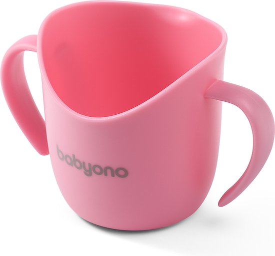 Baby Ono Roze Ergonomic Training Cup Flow Oefenbeker 1463/04