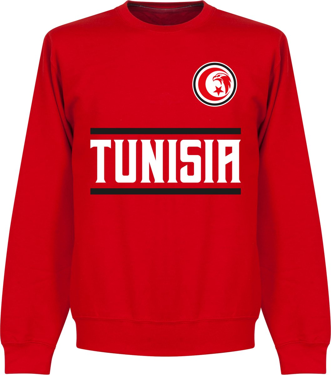 Tunesië Team Sweater - Rood - Kinderen - 152