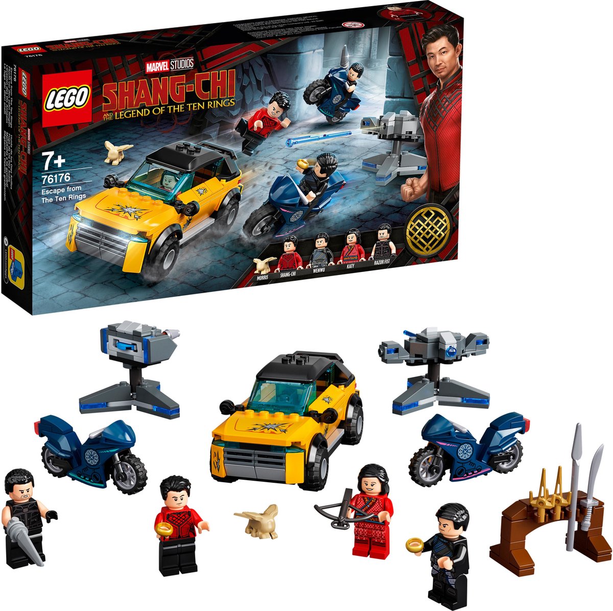 LEGO - Marvel - Shang-Chi - Ontsnappen uit De Tien Ringen - 76176 — afbeelding 3