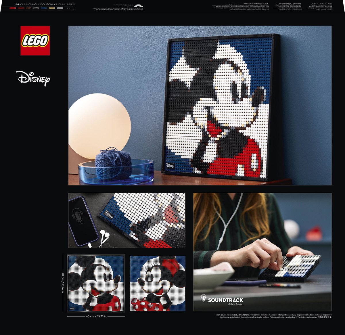 LEGO ART Disney's Mickey Mouse 31202 — afbeelding 21