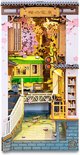 Robotime Sakura Densya | Houten Book Nook DIY-miniatuurhuis | TGB01