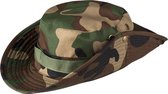 Boland - Hoed Camouflage - 59 - Volwassenen - Unisex - Militairen en Leger