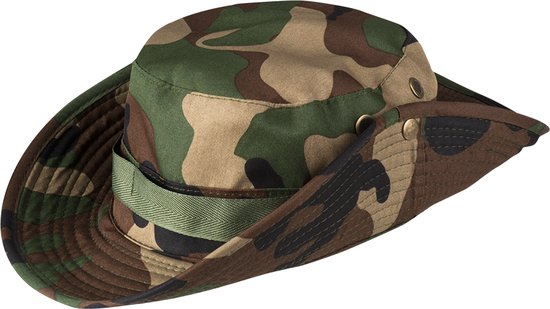 Boland - Hoed Camouflage - 59 - Volwassenen - Unisex - Militairen en Leger  | bol