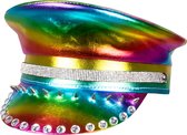 Boland - Pet Rainbow Rock Multi - 59 - Volwassenen - Unisex - Pride
