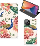 Hoesje maken Geschikt voor iPhone 12 | Geschikt voor iPhone 12 Pro Pink Peacock