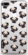 Casetastic Softcover Apple iPhone 7 Plus / 8 Plus - Pug Trouble