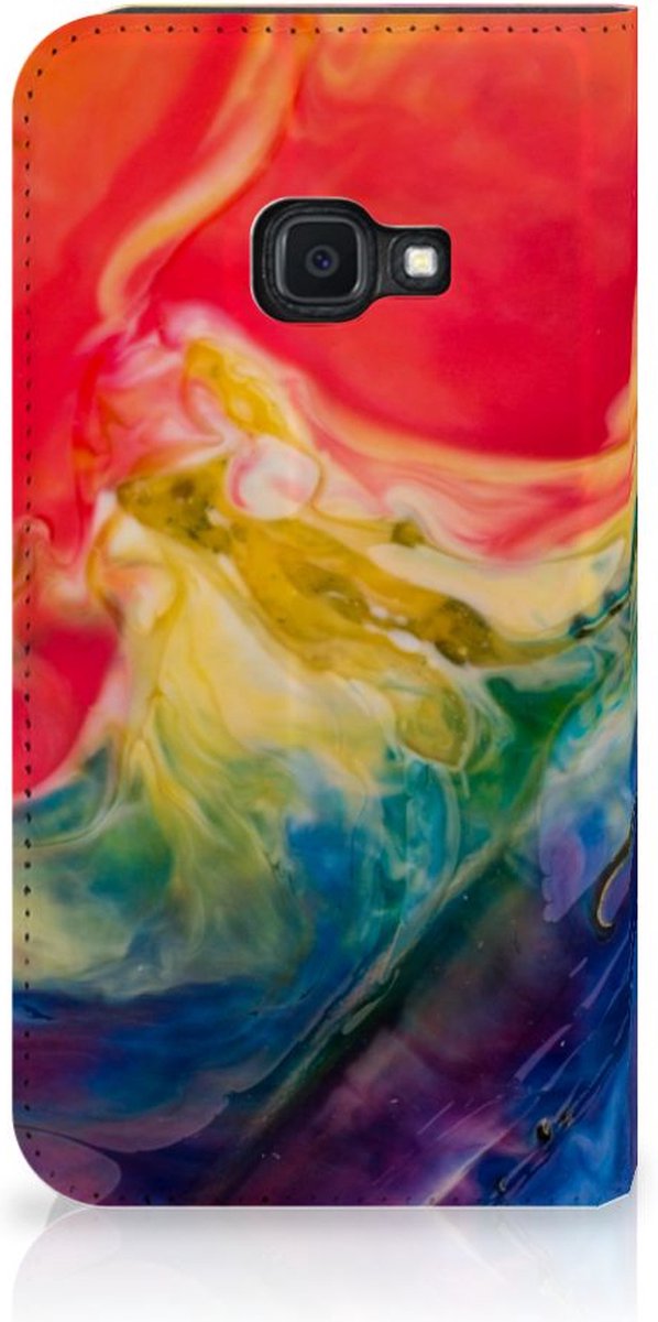 Standcase Hoesje voor Bookcase Samsung Galaxy Xcover 4s Watercolor Dark