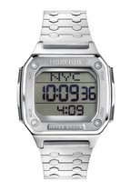 Philipp Plein Hyper $Hock PWHAA0521 Horloge - Staal - Zilverkleurig - Ø 42 mm