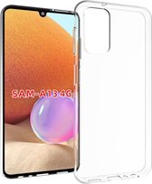 Samsung Galaxy A13 (4G) Hoesje - MobyDefend Transparante TPU Gelcase - Volledig Doorzichtig - GSM Hoesje - Telefoonhoesje Geschikt Voor Samsung Galaxy A13 (4G)