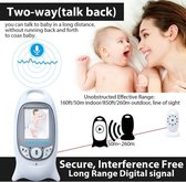 VB601 Babyfoon Baby Monitor met camera - Wit JK3