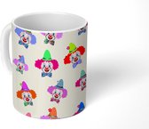 Mok - Koffiemok - Patronen - Verjaardag - Clown - Mokken - 350 ML - Beker - Koffiemokken - Theemok