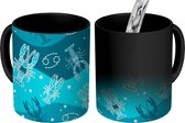 Magische Mok - Foto op Warmte Mokken - Koffiemok - Zodiac - Kreeft - Design - Magic Mok - Beker - 350 ML - Theemok