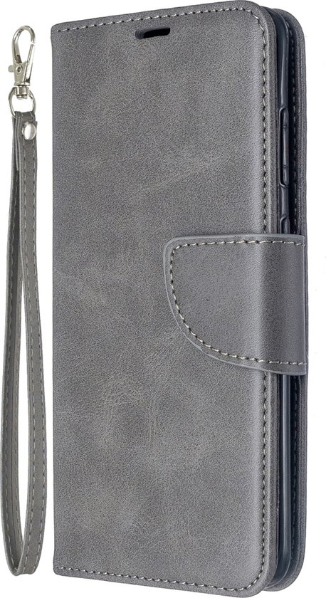 Etui Portefeuille Mobigear Retro Lambskin Gris Samsung Galaxy S20