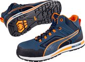 PUMA Crosstwist Mid 633140-44 Chaussures montantes de sécurité S3 Pointure (EU): 44 bleu, orange 1 pc(s)