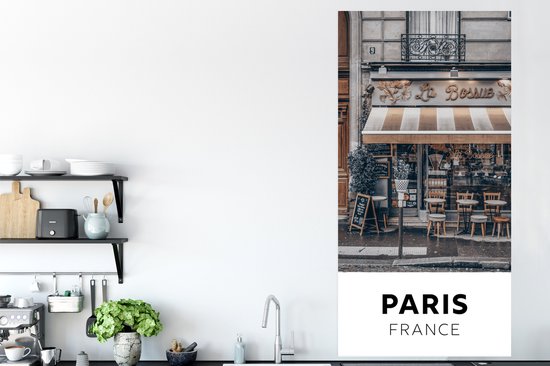 Affiche Paris - France - Café - 75x150 cm