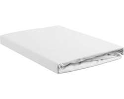 Ambiante Cotton Split topper hoeslaken White 180x200 cm 100% katoen