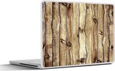 Laptop sticker - 11.6 inch - Landelijk - Abstract - Plank - 30x21cm - Laptopstickers - Laptop skin - Cover