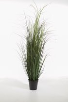 Kunstplant Grassen - topkwaliteit decoratie - Groen - zijden plant - 110 cm hoog