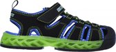 Skechers  - FLEX-FLOW - Blk Blue Lime - 30