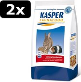 2x KFF GEMENGD KONIJNENVOER 3,5KG