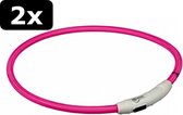 2x - SLANGHB USB ROZE 65CM