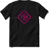 TSK Studio Shirt |Roze | T-Shirt Heren / Dames | Original & vintage | Sport Shirt Cadeau | Maat XL