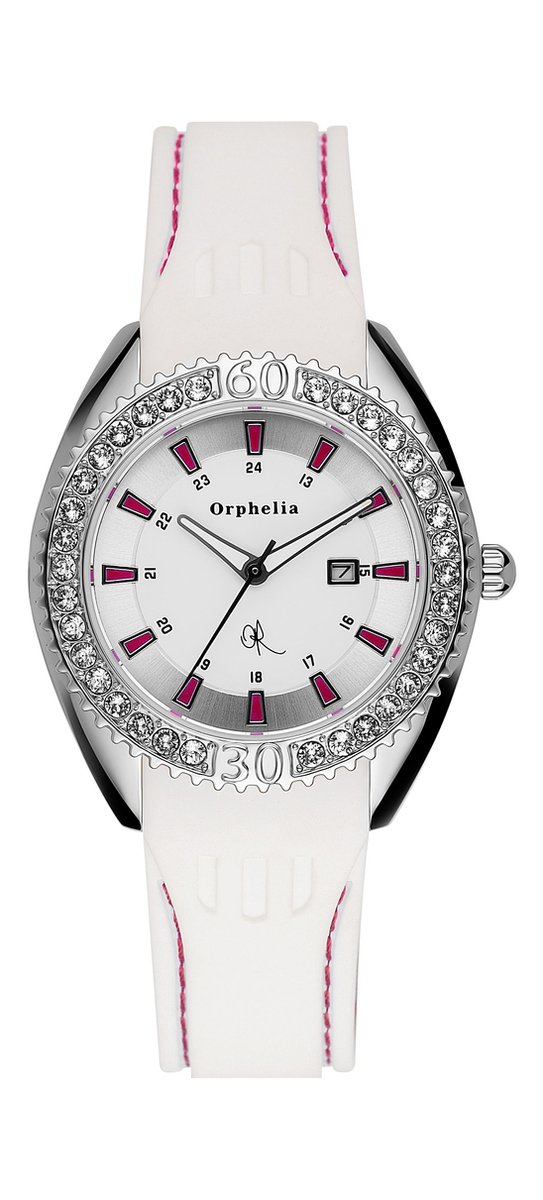 Orphelia 122-1711-71 - Horloge - Siliconen - Wit - 36 mm