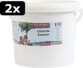 2x IJSLANDS ZEEWIER 500GR