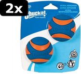 2x CHUCKIT ULTR SQUEAKER BAL M 6CM 2ST