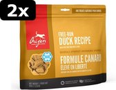 2x ORIJEN FREEZE-DR TREATS DUCK 92GR