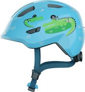 Abus Kinderhelm Smiley 3.0 M Blue Croco