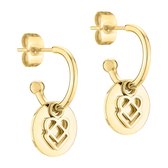 Liebeskind Dames Hoop staal One Size Goud 88510241