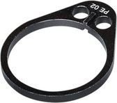 balhoofdspacer Vibe onder 1 1/8 Inch zwart 3 mm per stuk