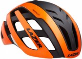 fietshelm Century led unisex oranje/zwart maat 52-56 cm