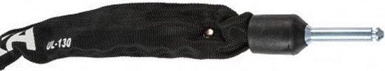 insteekketting ULC-130 staal/polyester 130 cm zwart van AXA — afbeelding 5