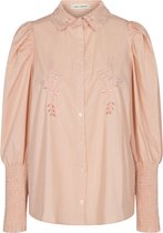 Sofie Schnoor Blouse Dames - Lange mouw / Dameskleding - S211275 - Zalm - Maat XL