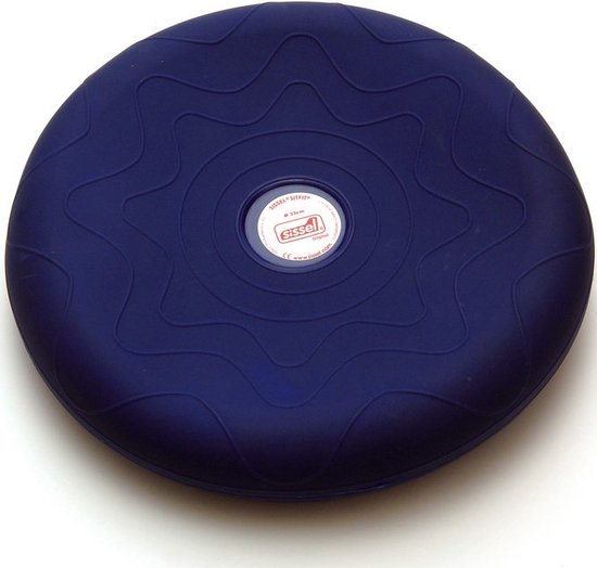 Sissel Sitfit 33 cm - Blauw - Wiebelkussen - ergonomisch zitkussen - unisex